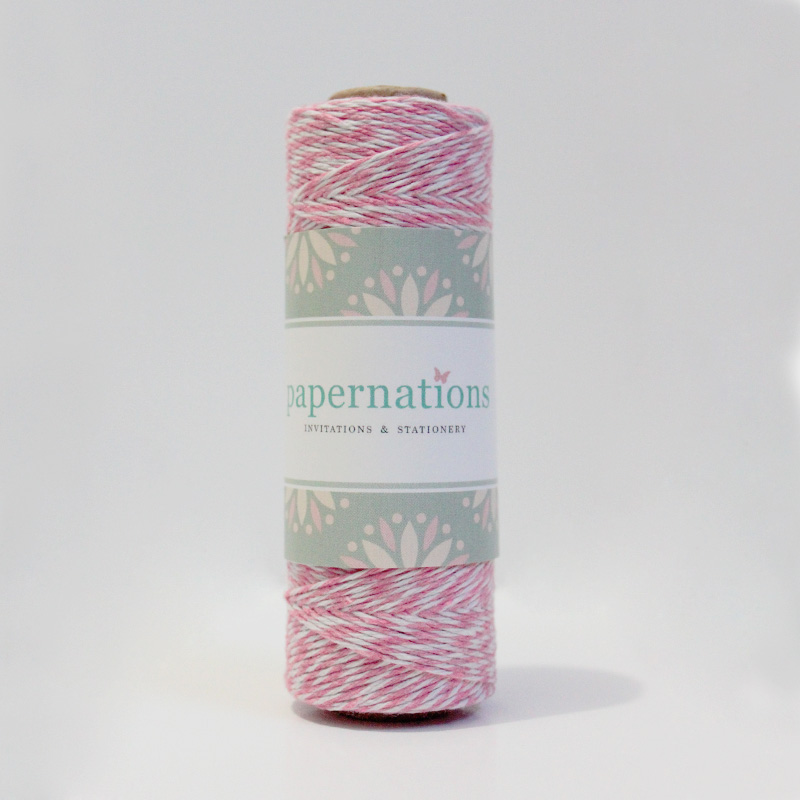 Bakers Twine - Light Pink